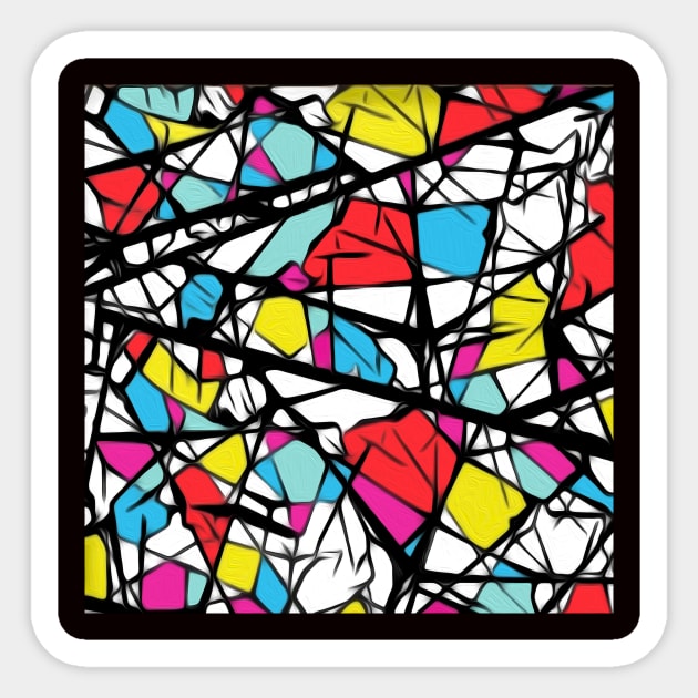 Stained Glass Sticker by KNventures